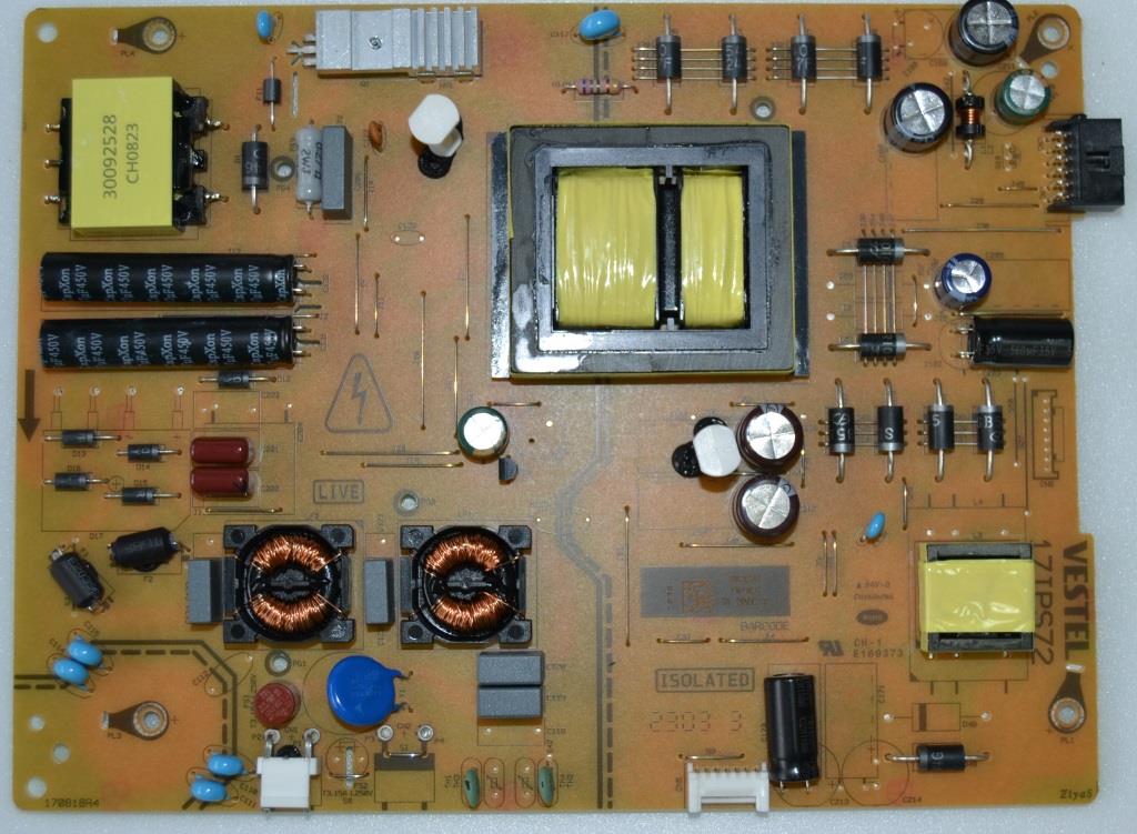 17IPS72/50INC/TOSH/1 POWER BOARD ,17IPS72, for 50 inc DISPLAY ,29020344,23619631,170818R4