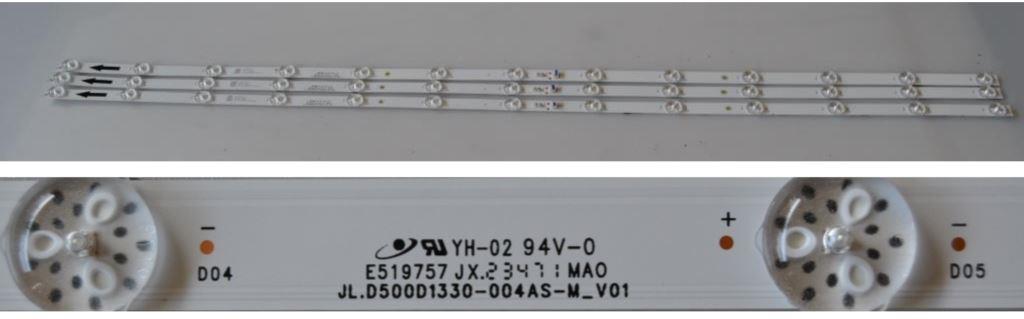 LB/50INC/SAM/50CU7090 LED BACKLAIHT ,JL.D500D1330-004AS-M_V01,3x13 diod 970mm