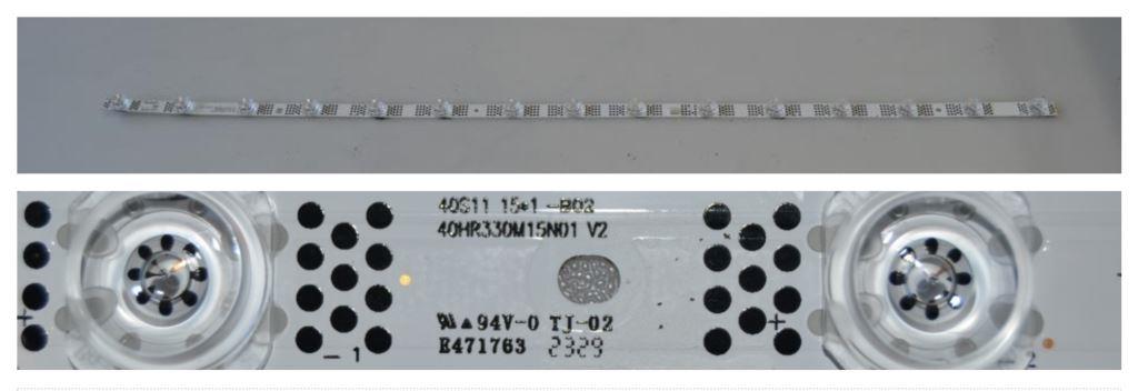 LB/40INC/TCL/1 LED BACKLAIHT,40HR330M15N01 V2,40S11 15*1-B02,1x15 diod 790mm