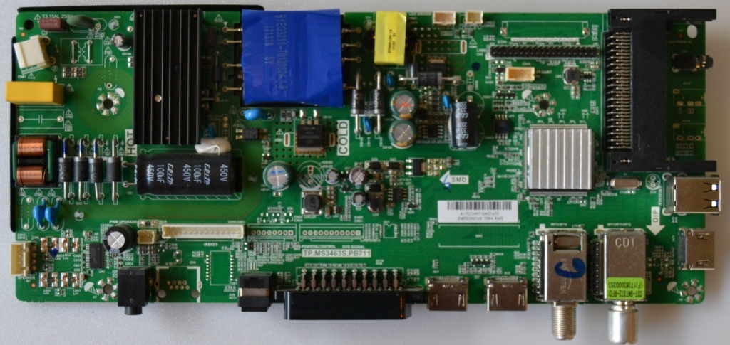 MB /TP.MS3463S.PB711/SHARP/40FG3242E MAIN BOARD TP.MS3463S.PB711 for SHARP LC-40FG3242E