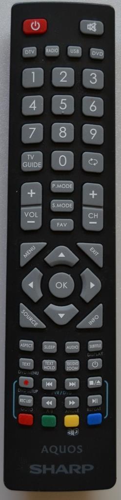 RC/SHARP/40FG3243 ORIGINAL REMOTE CONTROL  , for ,SHARP LC-40FG3242E,DH1704239988,