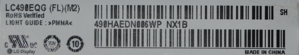 LB/49INC/LG/LC490EQG/1 LED BACKLAIHT, 6922L-0241A,V18 ART3 3103 3104,AGF80318501, LC490EQG(FL) (M2),