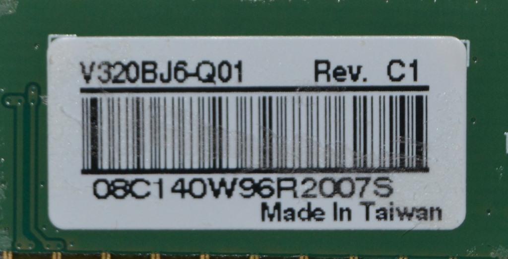 PAN/32INC/CHIMEI LCD панел ,CHIMEI INNOLUX,V320BJ6-Q01 Rev.C1,