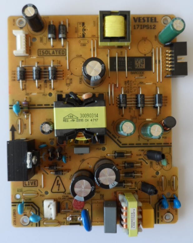 17IPS12/49INC/JVC POWER BOARD ,17IPS12, for 49inc DISPLAY ,23321119,27970160,