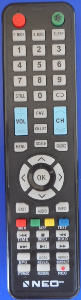 RC/NEO/28000DVBT  ORIGINAL  REMOTE CONTROL  for NEO LED-28000DVBT