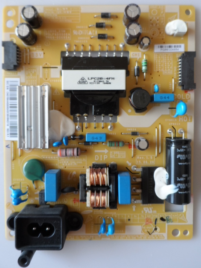 PB/BN44-00695A/SAM/28E310 POWER BOARD, BN44-00695A, L28S0_ESM PSLF490S06A,