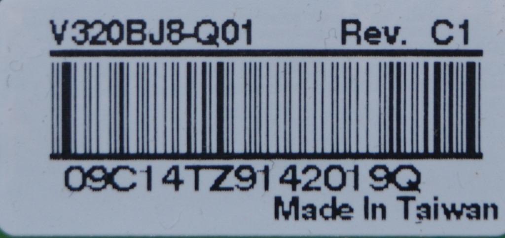 PAN/32INC/CHIMEI/1 LCD панел ,CHIMEI INNOLUX,V320BJ8-Q01 Rev.C1,