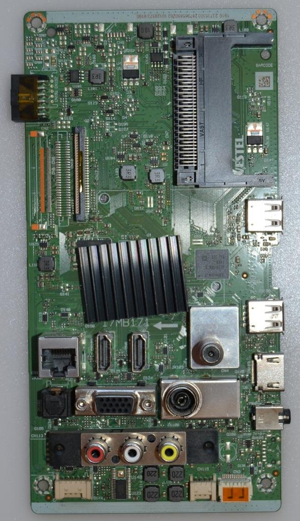 17MB171/32INC/JVC MAIN BOARD ,17MB171 , for 43 inc DISPLAY  ,1910,23735303,287965890263,10128573,9190,240820R3,