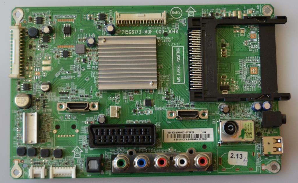 MB/715G6173/SHARP MAIN BOARD,715G6173-M0F-000-004K, for SHARP LC-32LD164E