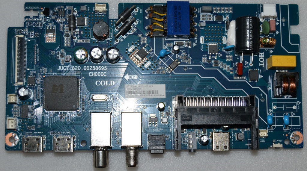 MB/JUC.820.00258695/TESLA MAIN BOARD,JUC.820.00258695, CH000C, for TESLA 32C315SH