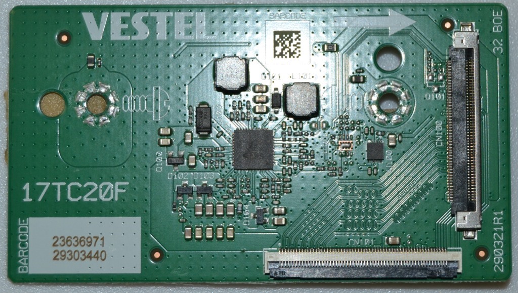 TCON/17TC20F/JVC TCON BOARD ,17TC20F,290321R1,23636971,29303440,