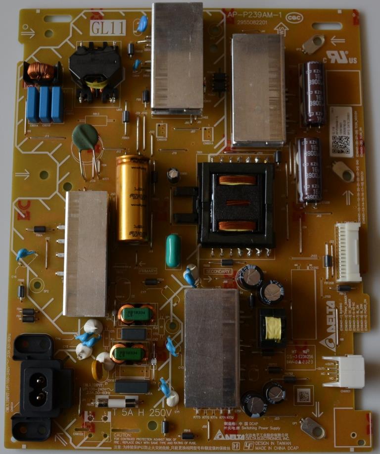 PB/SONY/43X75WL POWER BOARD ,AP-P239AM-1 A,2955082201, ,101350822,for SONY KD-43X75WL