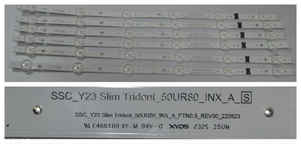LB/50INC/LG/50UR81003LJ LED BACKLAIHT  ,SSC_Y23 Slim Trident_50UR80_INX_A,SSC_Y23 Slim Trident_50UR80_INX_A_PTN0.5_REV00_220923, 6x6 diod 543mm,
