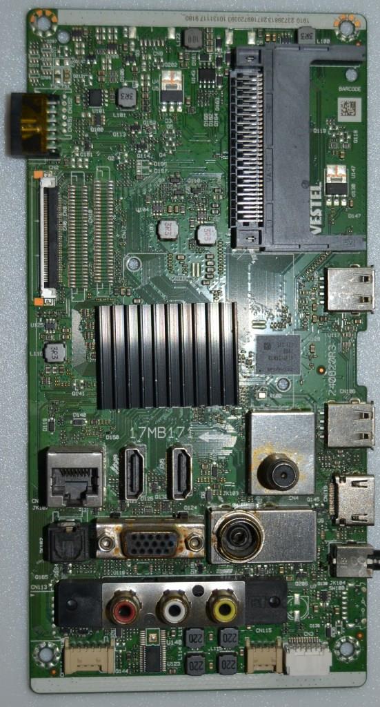 17MB171/43INC/JVC/1 MAIN BOARD ,17MB171 , for 43 inc DISPLAY  ,1910,23739813, 287189720393,9180,240820R3,