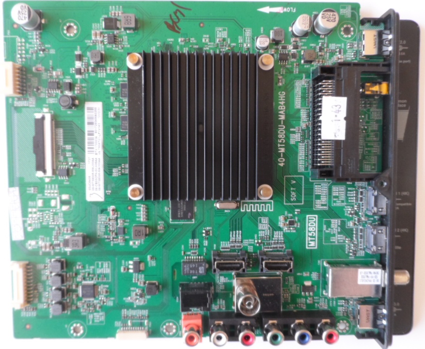 MB/THOM/55UC6406 MAIN BOARD, 40-MT58DU-MAB4HG, for THOMSON 55UC6404