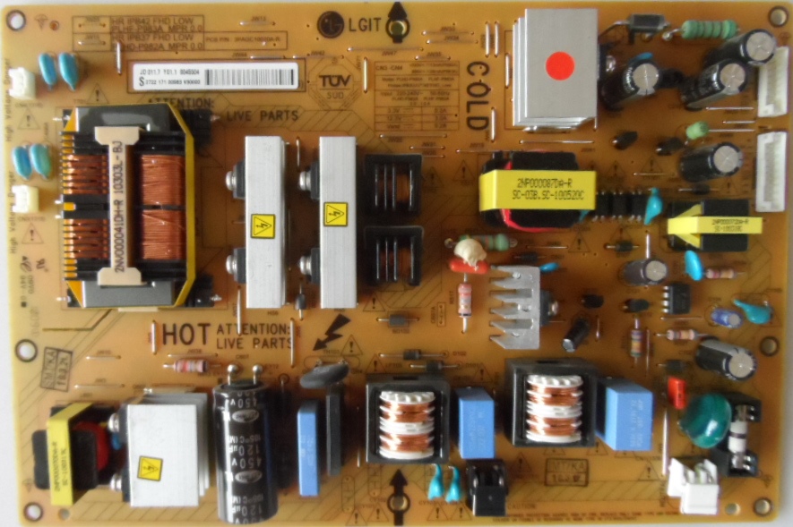 PB/37INC/PH/37PFL5405 POWER BOARD PLHD-P982A for PHILIPS 37PFL5405H/12