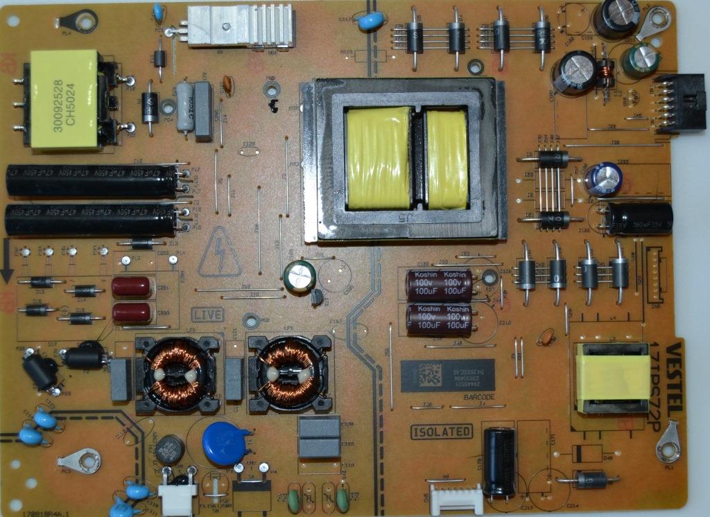 17IPS72P/55INC/PAN PPOWER BOARD ,17IPS72P, for 55 inc DISPLAY ,29445531,23930494,170818R4A.1