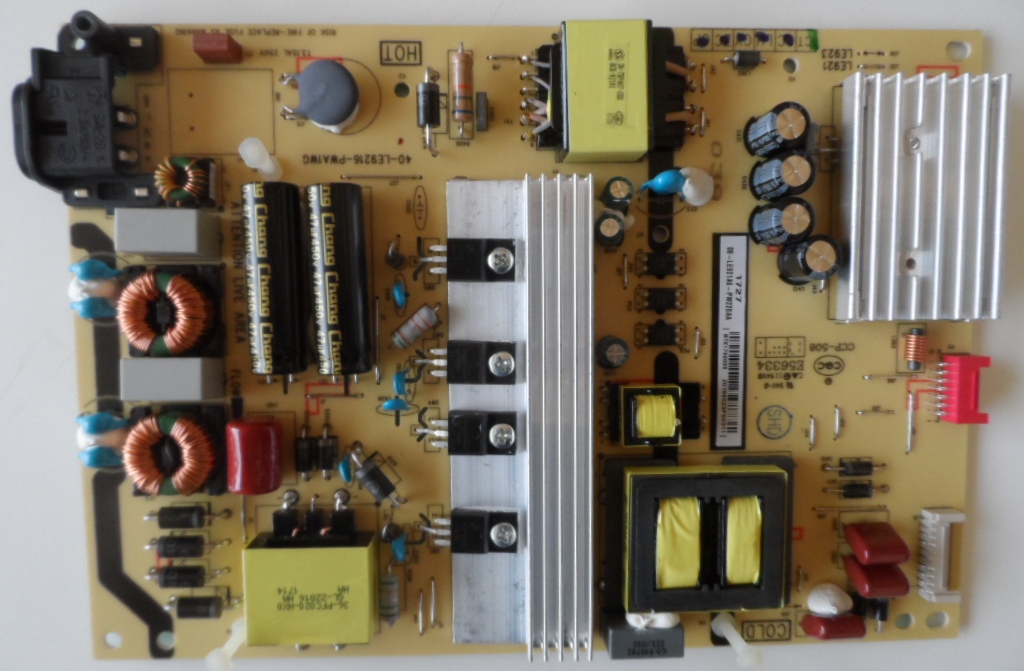 PB/THOM/55UC6406 POWER BOARD ,08-LE921A6-PW220AA ,for THOMSON 55UC6406 