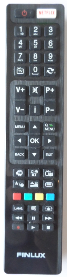 RC/4848/FINLUX/VES  REMOTE CONTROL, RC4848, for, FINLUX ,LED TV 