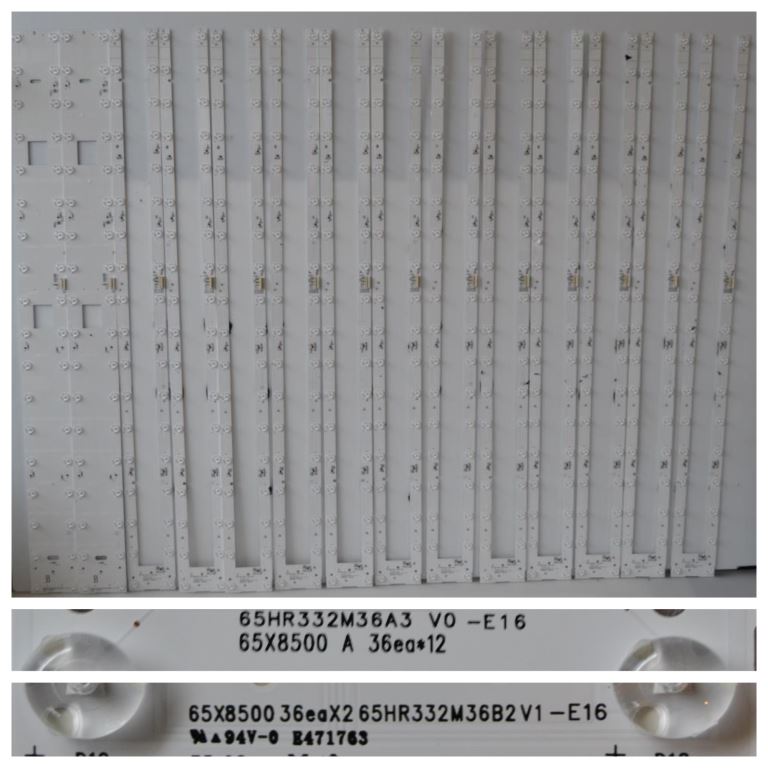 LB/65INC/LG/65QNED93A6A LED BACKLAIHT,65HR332M36A3 V0-E16,65X8500 A ,65HR332M36B2 V1-E16,65X8500,