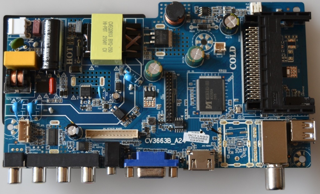 MB/CV3663_A24/NEI MAIN BOARD ,CV3663_A24, for ,NEI 25NE5000,