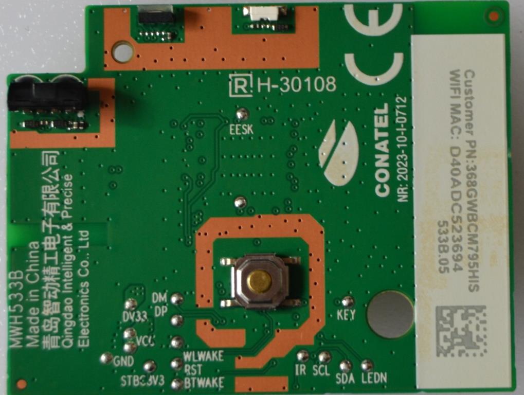 WI-FI/PH/65PUS8510 WI-FI + IR MODULE ,MWH533B,368GWBCM795HIS,for,PHILIPS65PUS8510/12,