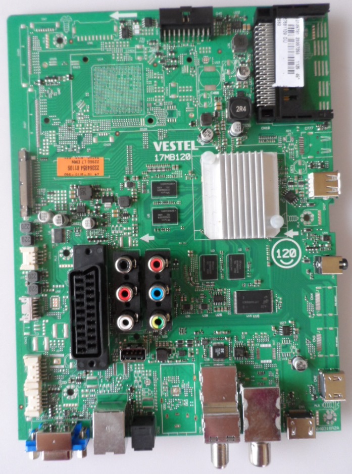 17MB120/49INC/TFK MAIN BOARD 17MB120 for 49 inc DISPLAY UHD 4K  10106781 23367256 27681109 