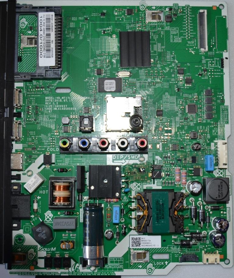 MB/BN91-20694K/SAM/32N4002A MAIN BOARD, BN91-20694K,BN9650172A,BN96-50172A,VD_NT17L_32,for ,SAMSUNG UE32N4002AK