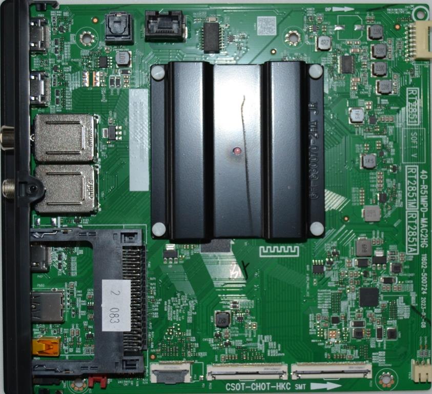 MB/TCL/58P635 MAIN BOARD ,11602-500724,40-R51MPD-MAC2HG, for TCL 58P635