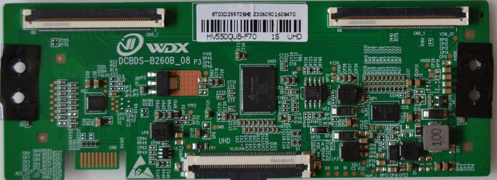 TCON/DBDS-B260B_08/PH TCon BOARD     ,DBDS-B260B_08,HV550QUB-F70,