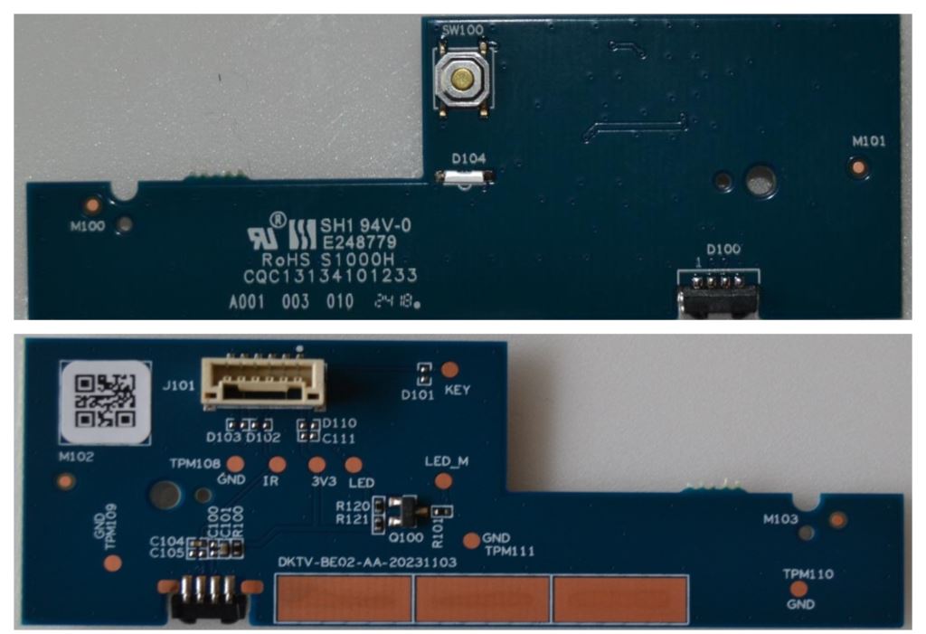 IRM/XIAOMI/1 IR MODUL ,DKTV-BE02-AA-20231103,CQC13134101233,