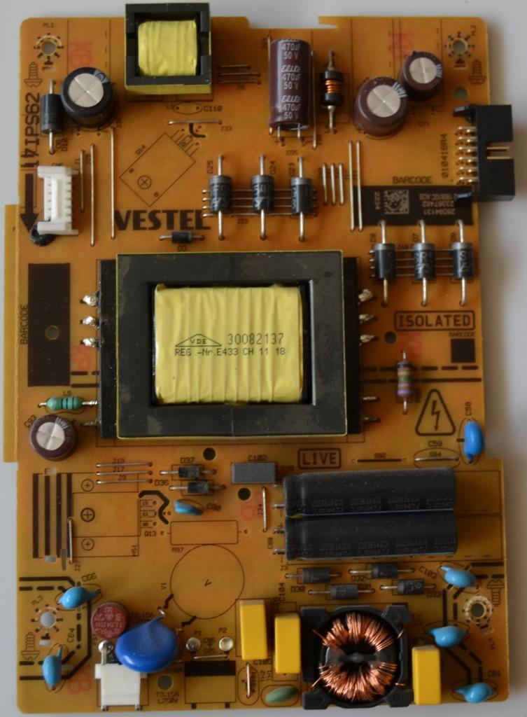 17IPS62/32INC/TFK/15 POWER BOARD ,17IPS62, for 32 inc DISPLAY, 28094131,23367482,010416R4,