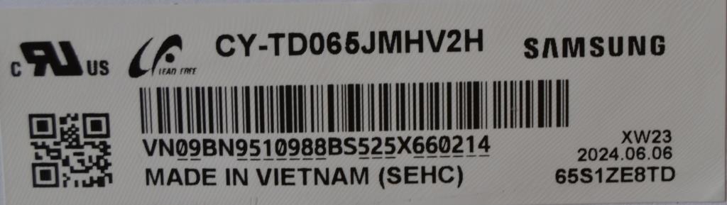 LB/65INC/SAM/65QN800D LED BACKLAIHT ,CY-TD065JMHV2H,BN95-10916A, 
