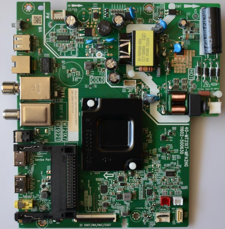 MB/TCL/32S5200 MAIN BOARD ,40-MT21X7-MPA2HG,11602-500630,for TCL 32S5200