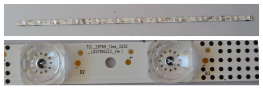 LB/32INC/TCL/1 LED BACKLAIHT  ,TCL_32F6B_13ed_3030_LX20190523_Ver.1,1x13 diod,6v,630mm,