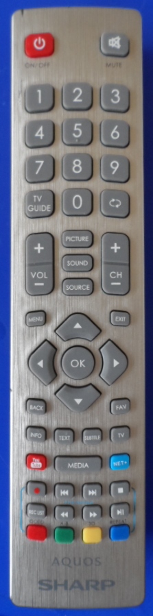 RC/SHARP/RADIO/2 ORIGINAL REMOTE CONTROL for SHARP AQUOS  