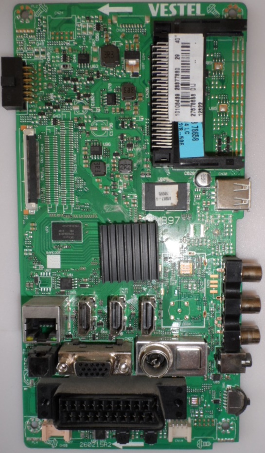 17MB97/40INC/CROWN/40202SM MAIN BOARD ,17MB97, for 40inc DISPLAY CROWN 40202 ,10106439, 23377880 ,27678886,