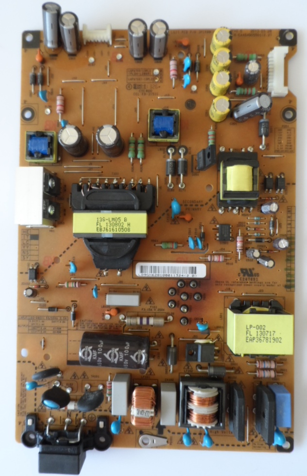 PB/LG/47LN5406 POWER BOARD ,LGP4750-13PL2,PLDH-L206R,EAX64905501(2.2), LG 47LNxxxx