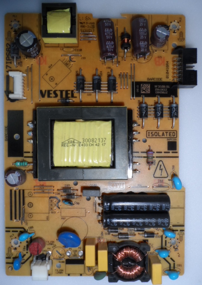 17IPS62/32INC/NEO/32281 POWER BOARD ,17IPS62, for 32 inc DISPLAY ,27982483,27984429,23367482,010416R4,