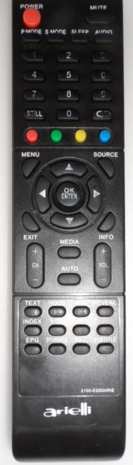 RC/ARIELLI/49DN4T2 ORIGINAL REMOTE CONTROL ,2100-ED00ARIE, for ARIELLI,LED-49DN4T2,