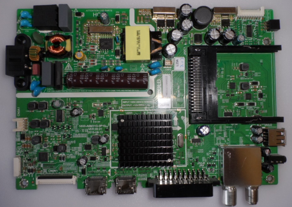 MB/5800-A6M31G-0P10/STRONG MAIN BOARD, 5800-A6M31G-0P10,  for ,STRONG SRT 32HX4003,