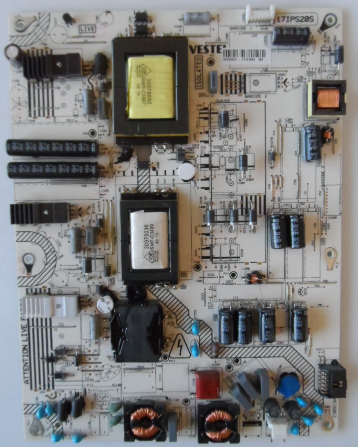 17IPS20/39INC/SHARP POWER BOARD ,17IPS20S, for 39 inc DISPLAY,23156329,27157554.230913R6,