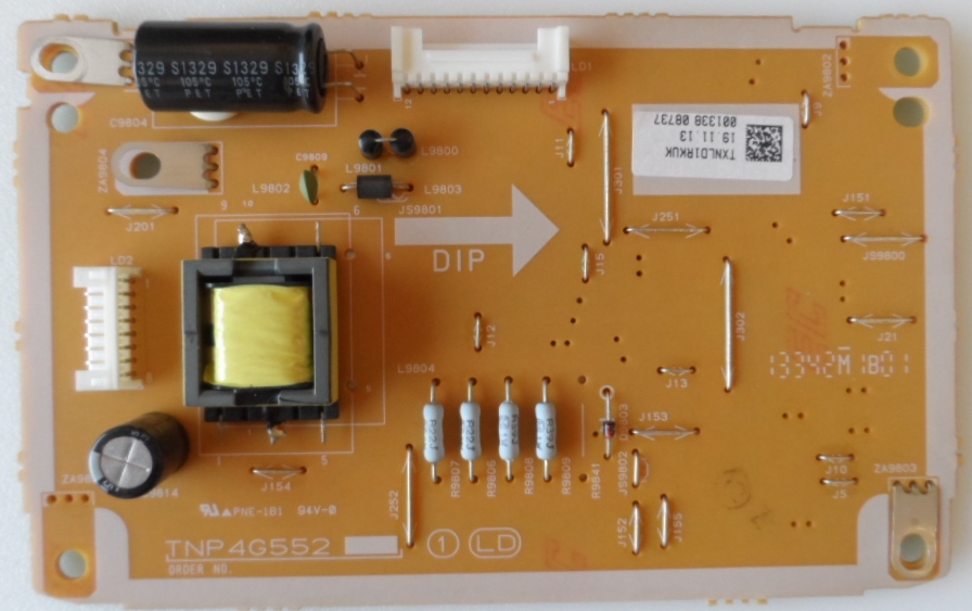 LD/39INC/PAN/L39B6E LED DRIVER ,TNP4G552,TXBLD1RKUK, for ,PANASONIC TX-L39B6E,