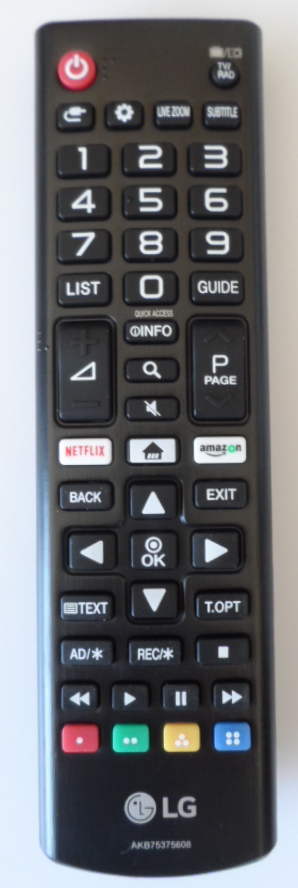 RC/LG/AKB75375608 ORIGINAL REMOTE CONTROL, AKB75375608, for LG LED TV 