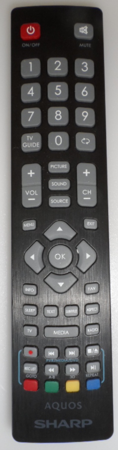 RC/SHARP/RADIO5 ORIGINAL REMOTE CONTROL for SHARP AQUOS  LC-49CFF5001