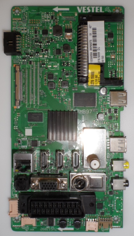 17MB97/40INC/VES/TECSAT MAIN BOARD ,17MB97 , for 40 inc DISPLAY ,10099359,23298275,27515988,