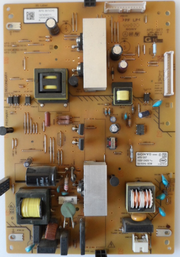 PB/APS-307/SONY/32EX310 POWER BOARD ,APS-307,147434311,for SONY KDL-32EX310,