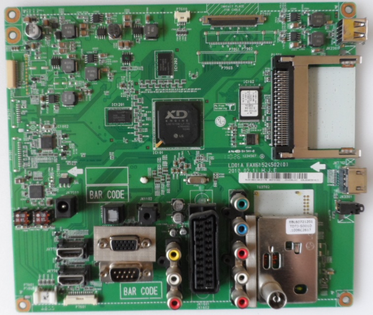 MB/LG/22LE5510 MAIN BOARD   ,EBU60963614,EAX60524502(0) , for, LG 22LE5510