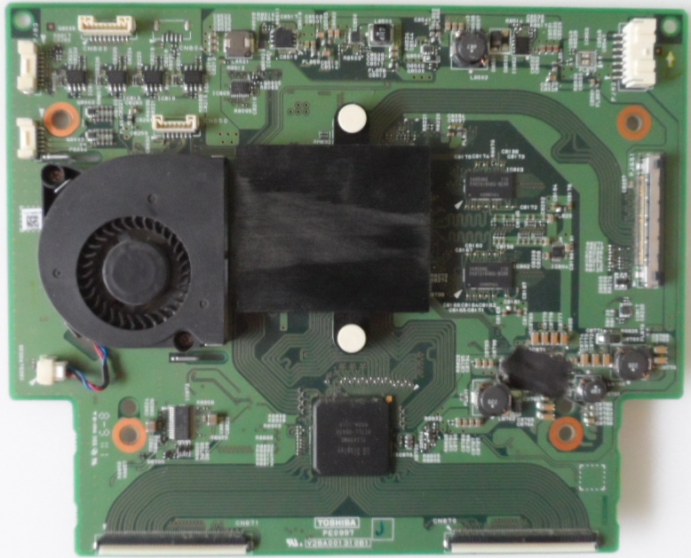 TCON/V28A001310B1/TOSH/42YL863 TCon BOARD for,V28A001310B1,PE0997, TOSHIBA 42YL863 21AZ940