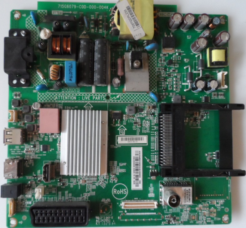 MB/32INC/PH/32PFL3088 MAIN BOARD ,715G6079-C0D-000-004K, for, PHILIPS ,32PFL3088H/12